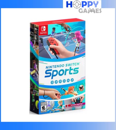 *CASHBACK + FREE SHIPPING* [LEG STRAP BUNDLE] Nintendo Switch Sports [ASIA / EU]